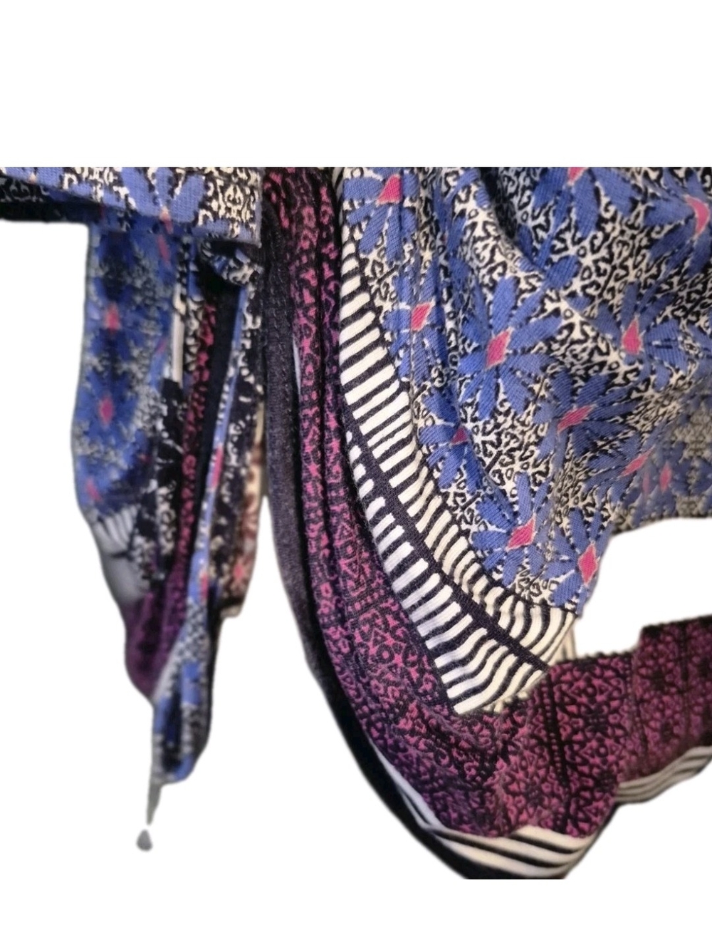 Ruby Rd. Multicolor Patterned Tunic Top - Picture 9 of 10